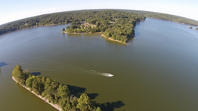Lake Barkley Aerial View